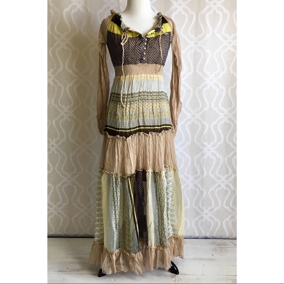 *LAST ONE* 70's Style Caroline Boho Gypsy Dress - Picture 8 of 8